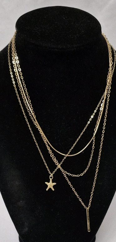 2 New Necklaces - Star Fish Pendant
