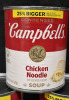 11 New CAMPBELL'S Chicken Noodle Soup Cans - 25% Bigger 397g Some Cans Have Dents BB Jan 09 2027 - 2