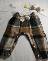 New | Size 6-9M Infants One Piece Outfit w/Headband