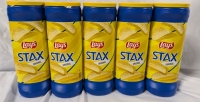 5 New Lays Original Stax. 163g each. Best Before October 21st 2025