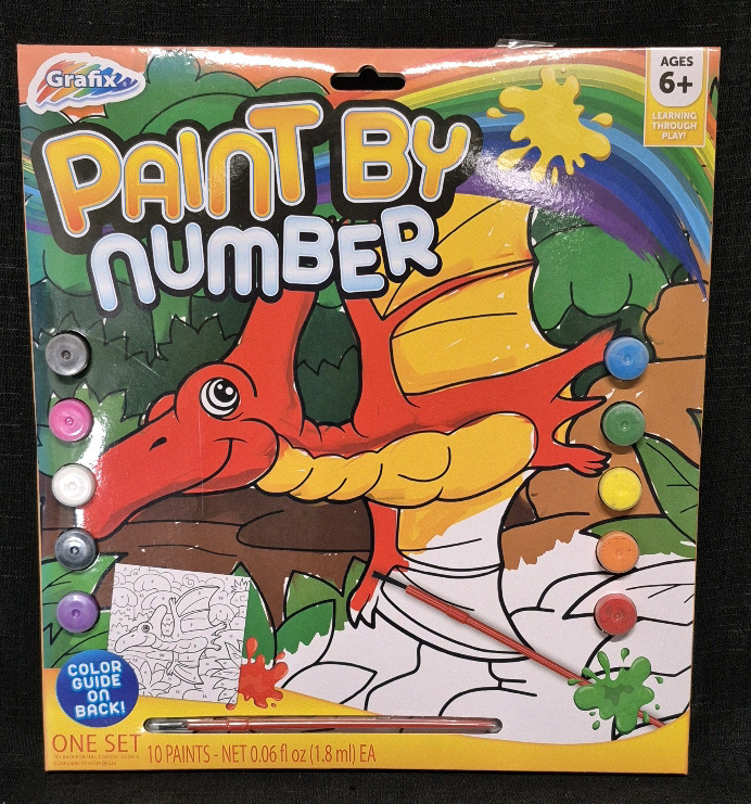 New Grafix Paint By Numbers for 6 yrs+