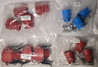 PP Systems Industrial Hose Foam Spray Rubber Nozzles , 13 Nozzles . New , Sealed