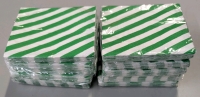 New: 10 Packs of Napkins - Each Pack Contains 16 Napkins - 2 Play - 5" Folded Size