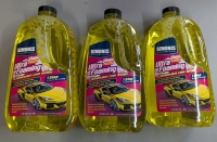 3 New: Ultra High Foaming Carnauba Car Wash Bottles - 1.89L Per Bottle