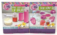 2 New BMe Make Your Own Lip Balm & Gem Soap Kits
