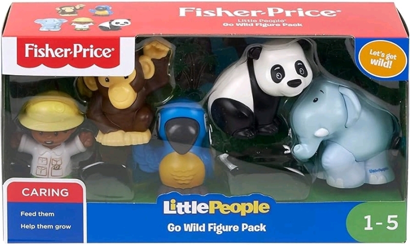 New Fisher-Price Little People Go Wild Figure Pack.