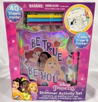 New Disney Princess Shimmer Activity Set.