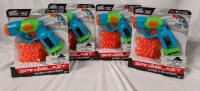 4 New Air Warriors Spin Blast Mini Spinner Launchers.