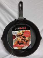 New True Living 10" Cast Iron Skillet
