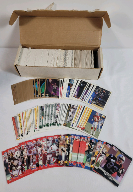 1990 - 91 NBA Basketball Trading Card Singles & 1990 - 1991 NFL Football Trading Card Singles