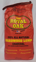 New - Royal Oak 8lb Bag 100% All Natural Hardwood Lump BBQ Charcoal