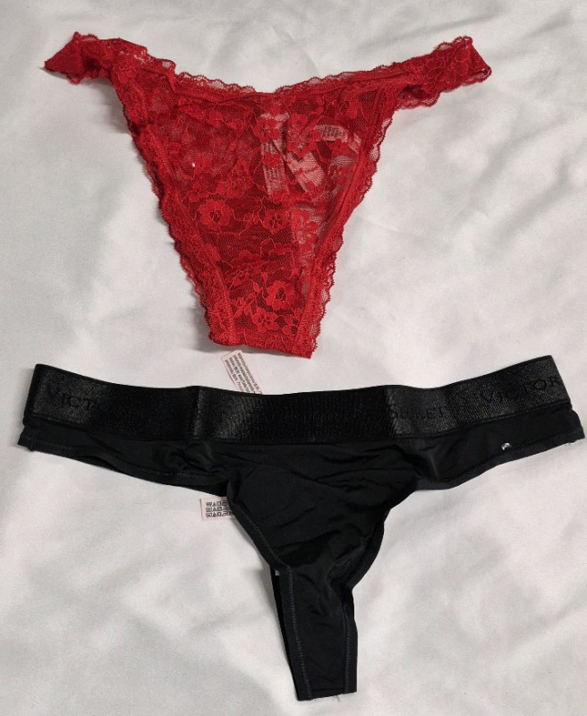 2 New Size Small Victoria's Secret Thong Panties