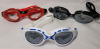 SPEEDO Adult Swim Goggles , 3-Pack - New