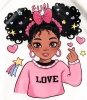 3 New Size 6Y Kids Adorable Girl Print Hoodies - 2