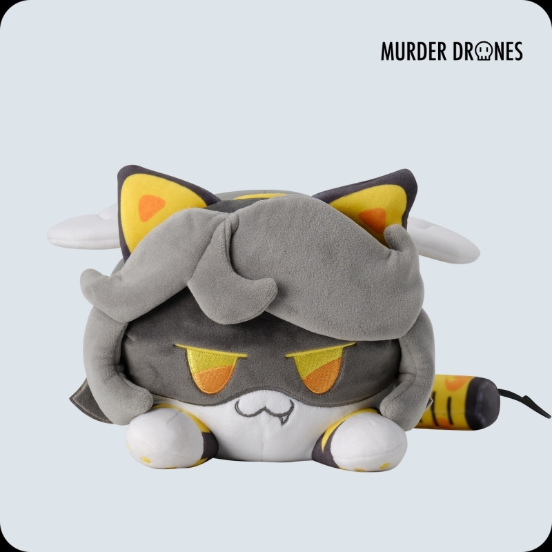 New Glitch MURDER DRONES "V Cat Plush" | 12.5" x 8" x 6" | Retails for $59!