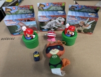 Assorted Toy Lot. Green Lantern Squirrel measures 4" Tall