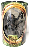 New 2001 The Lord of the Rings : The Fellowship of the Ring : 7" ARAGORN Action Figure with Real Arrow Launching Action