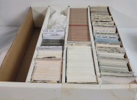 1988 - 1993 NHL Hockey & MLB Baseball Trading Card Singles . OPC , Score , Upper Deck , Topps , Fleer . 800+ Trading Cards