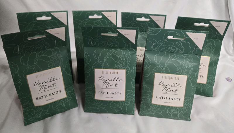 42 Packs New | 2.8Oz Assorted Scented Bath Salts
