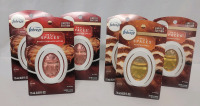 New - Six (6) Febreze Limited Edition Small Spaces Air Fresheners . 3 Cinnamon Apple & 3 Pumpkin Roll