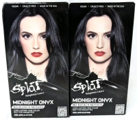 2 New SPLAT "Midnight Onyx" Long Lasting Hair Colour Kits (Best for Brunettes) | $30 Retail Value