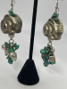 Turquoise Rabbit Earrings Bracelet and Dangles - 3