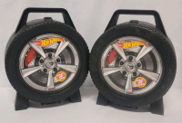 New - Two (2) Hot Wheels 30-Car Storage Case with Easy Grip Carrying Handle . Made by TARA Toys