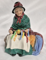 1948 ROYAL DOULTON Figure Silks and Ribbons H.N. 2017 - 6" Tall