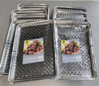 18 New BBQ Foil Drip Pans 16.5" by 11.5"