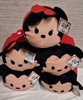 5 New Disney Tsum Tsum Mickey & Minnie Mouse 11" Long Plushies