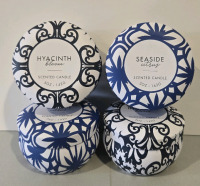 4 New | 142G Seaside & Hyacinth Scented Cancles
