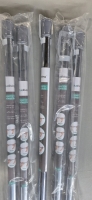 5 New Trueliving Super Grip Shower Tension Rods - Adjusts From 43 to 72" Chrome