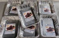 7 New All Purpose Pans with Lids 14.5" by 10.5" by 3"