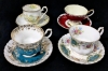 4 ROYAL ALBERT Tea Cups & Saucers incl Berkeley & Regal Series