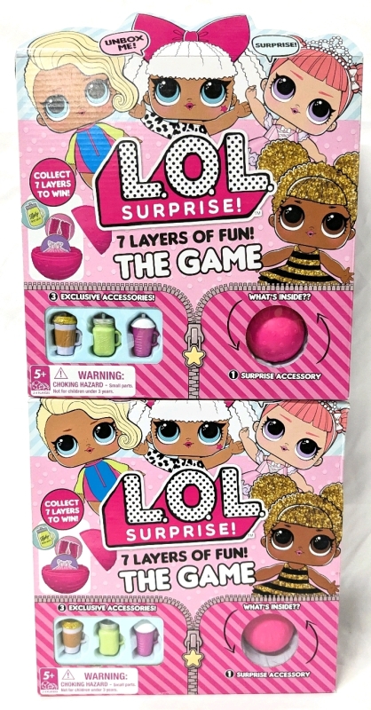 2 New L.O.L. SURPRISE 7 Layers of Fun : The Game