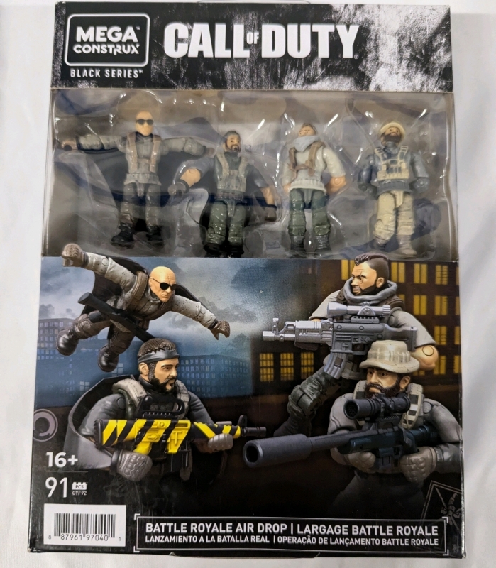 New Mega Construx Black Series Call of Duty Battle Royale Air Drop. Model GYF92