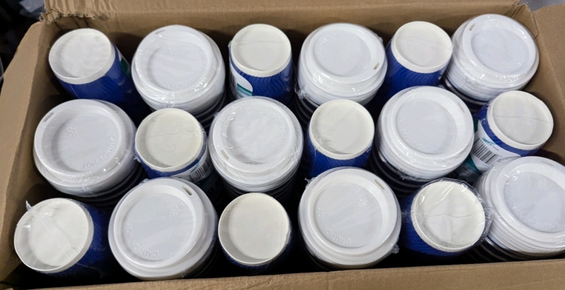 108 New Max Home 16od Hot Ripple Cups.