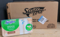 New - Six (6) 20-ct. Swifter Mop Wood Wet Cloths . Retail $75