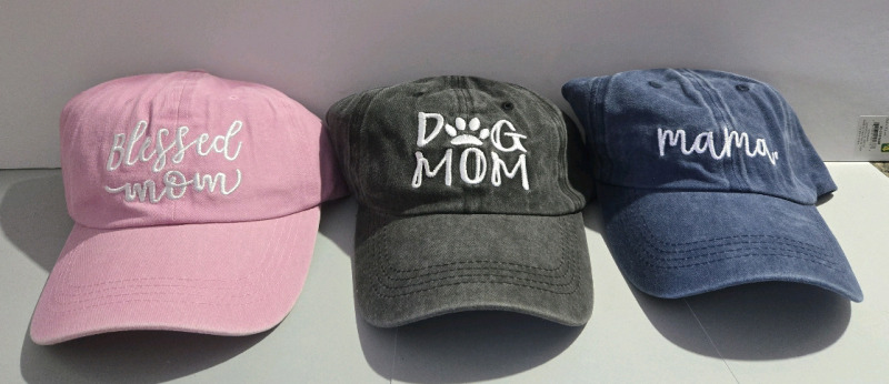 3 New | Womens Snap Back Adjustable Rustic Style Hats