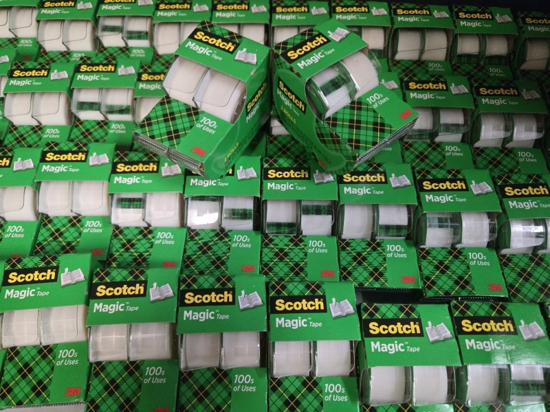 84 New Rolls | Of 3M Scotch Magic Tape | 300" Of Tape Per Roll