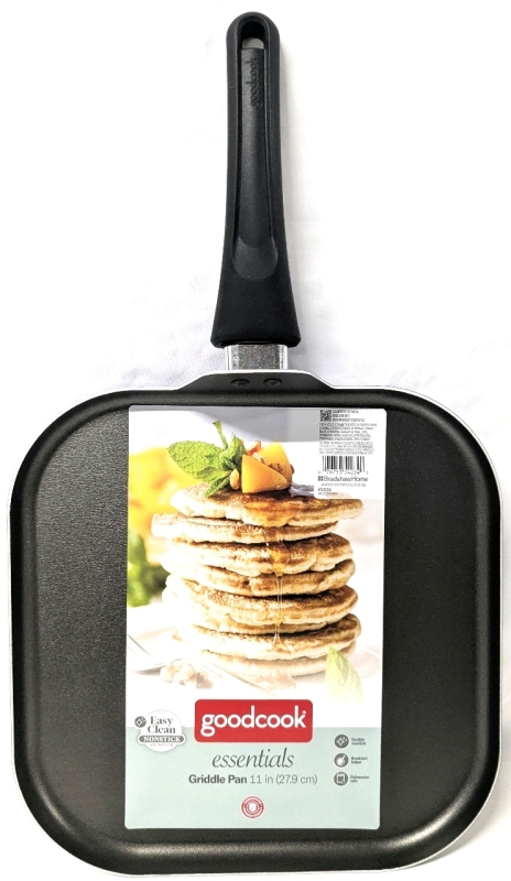 New GoidCook Essentials 11" Nonstick Aluminum Griddle Pan &bull; Dishwasher Safe