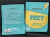 2 New Reusable Cleansing Pads (6 Pads each), Skin Hydrating Overnight Mask 177ml, 2 Packs Freeman Flirty Feet Foot Masks 30ml ea & 4 New Defendr+ Targeted Lip & Eye Masks 7g ea - 3