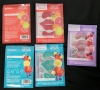 2 New Reusable Cleansing Pads (6 Pads each), Skin Hydrating Overnight Mask 177ml, 2 Packs Freeman Flirty Feet Foot Masks 30ml ea & 4 New Defendr+ Targeted Lip & Eye Masks 7g ea - 5