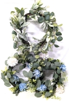 3 New Lovely Grape Vine & Faux Flower Wreaths | 12" Diameter ea