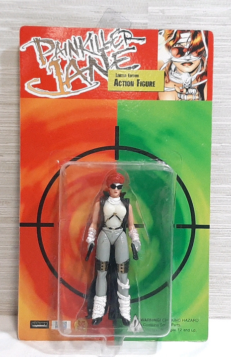 New 1998 Limited Edition Painkiller Jane Action Figure