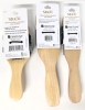3 New SLEEK Brushes : #517 2-Sided Brush (Soft & Firm), #321 Boar Blend Family Brush & #577 Boat Blend Finishing Brush | Up to 9" Long - 2