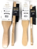 4 New SLEEK Brushes : 2x #321 Boar Blend Family Brush & 2x #577 Boat Blend Finishing Brush | Up to 9" Long - 2
