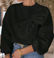 New sz Medium Women's Sweatshirt with Bow