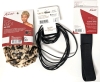 2 New SLEEK 12-Pack Hair Bands, 4 KISS 1⅛" Perfect Melt Elastic Bands & 3 KISS Pre-Tied Leopard Print Top Knots - 3