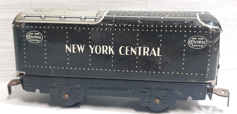 1930's Marx Toys New York Central Lines 551 Litho Train Car, Tin 6"